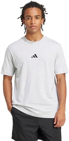 adidas Originals Mens Essentials Small Logo Single Jersey T Shirt