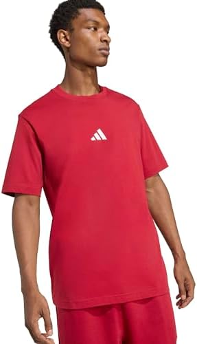 adidas Originals Mens Essentials Small Logo Single Jersey T Shirt