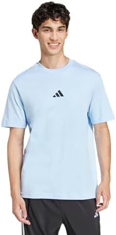 adidas Originals Mens Essentials Small Logo Single Jersey T Shirt
