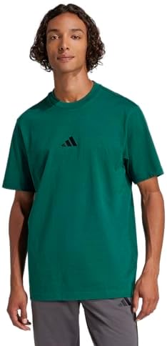 adidas Originals Mens Essentials Small Logo Single Jersey T Shirt