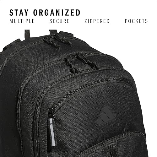 adidas Prime Backpack for Work  Travel Bag for Women and Men with Padded Compartment for Laptop