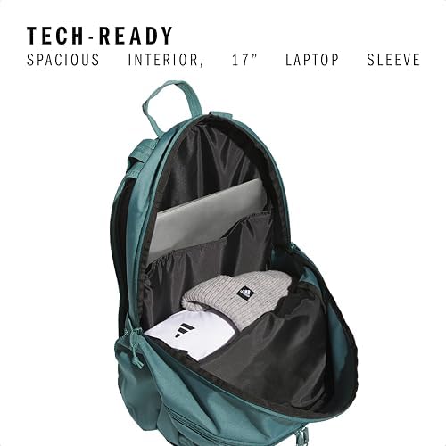 adidas Prime Backpack for Work  Travel Bag for Women and Men with Padded Compartment for Laptop