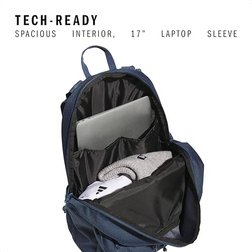 adidas Prime Backpack for Work  Travel Bag for Women and Men with Padded Compartment for Laptop