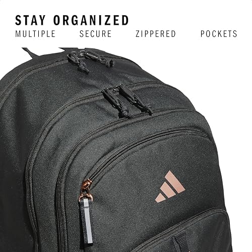 adidas Prime Backpack for Work  Travel Bag for Women and Men with Padded Compartment for Laptop
