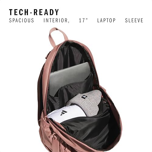 adidas Prime Backpack for Work  Travel Bag for Women and Men with Padded Compartment for Laptop