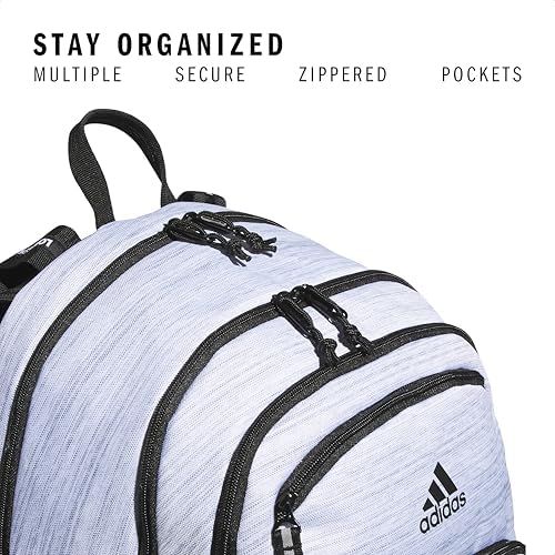 adidas Prime Backpack for Work  Travel Bag for Women and Men with Padded Compartment for Laptop