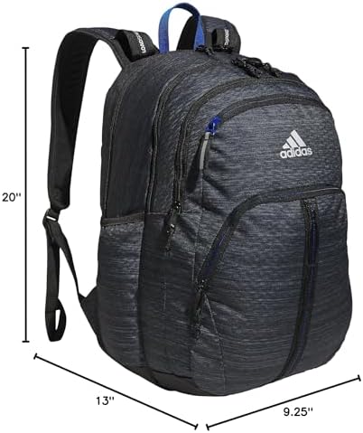 adidas Prime Backpack for Work  Travel Bag for Women and Men with Padded Compartment for Laptop