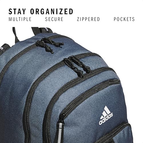 adidas Prime Backpack for Work  Travel Bag for Women and Men with Padded Compartment for Laptop