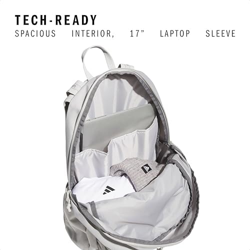 adidas Prime Backpack for Work  Travel Bag for Women and Men with Padded Compartment for Laptop