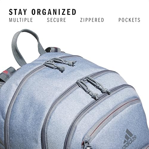 adidas Prime Backpack for Work  Travel Bag for Women and Men with Padded Compartment for Laptop