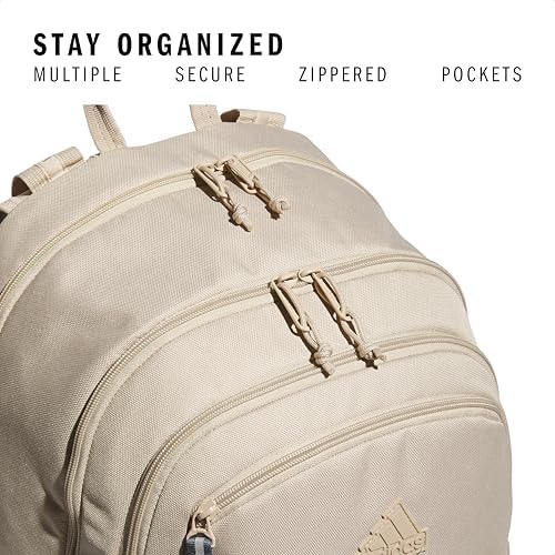 adidas Prime Backpack for Work  Travel Bag for Women and Men with Padded Compartment for Laptop