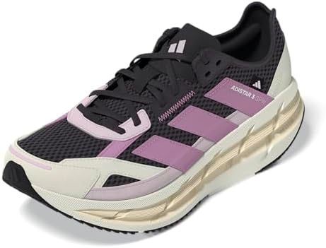 adidas Womens Adistar 3 Sportswear Lace Up Sneakers Shoes Casual   Black