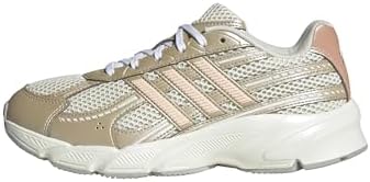 adidas Womens Technochaos 2000 Lace Up Sneakers Shoes Casual   Beige