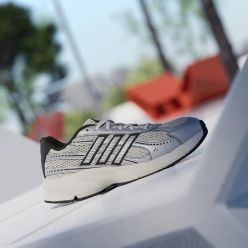 adidas Womens Technochaos 2000 Lace Up Sneakers Shoes Casual   Beige