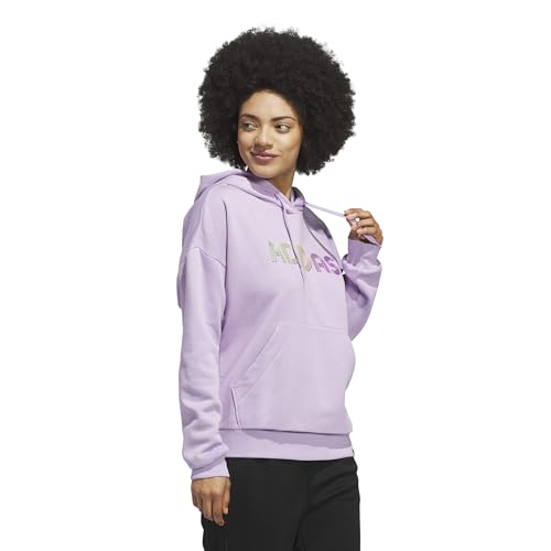 adidas Womens Wordmark Graphic Hoodie