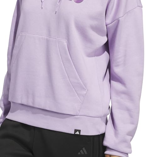 adidas Womens Wordmark Graphic Hoodie