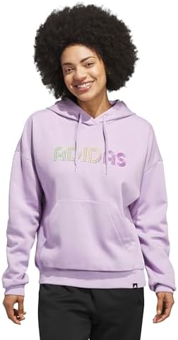 Talla XS - adidas Womens Wordmark Graphic Hoodie