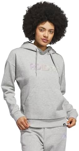 Talla XS - adidas Womens Wordmark Graphic Hoodie