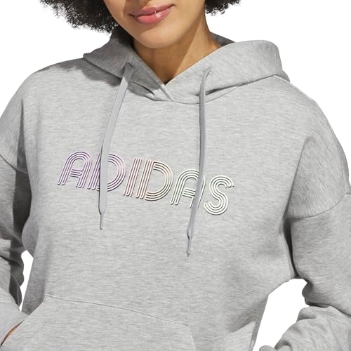 Talla XS - adidas Womens Wordmark Graphic Hoodie
