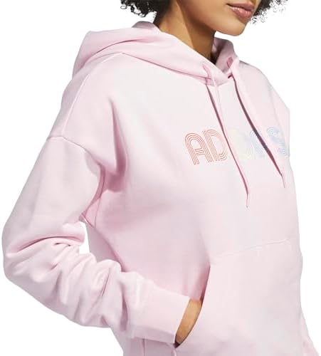 Talla XS - adidas Womens Wordmark Graphic Hoodie