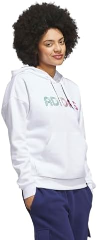 Talla XS - adidas Womens Wordmark Graphic Hoodie