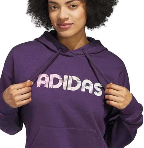 Talla XS - adidas Womens Wordmark Graphic Hoodie