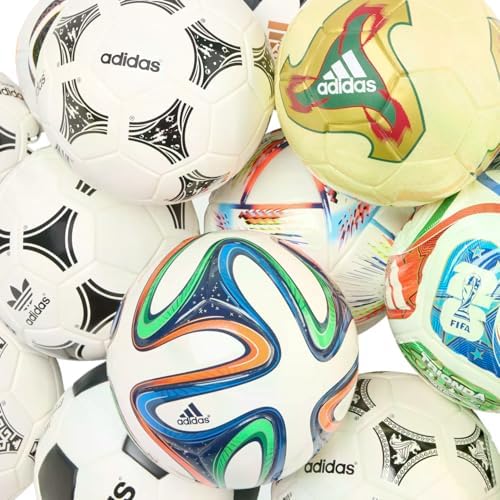adidas World Cup Historical Ball Set   Limited Edition Collection of Iconic World Cup Match Balls in Pro  Mini  and Club Variants