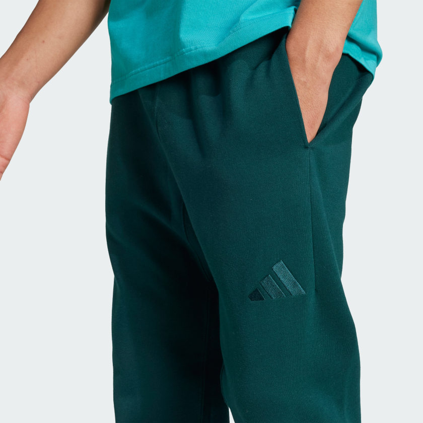 adidas men ALL SZN Fleece Regular Tapered Pants