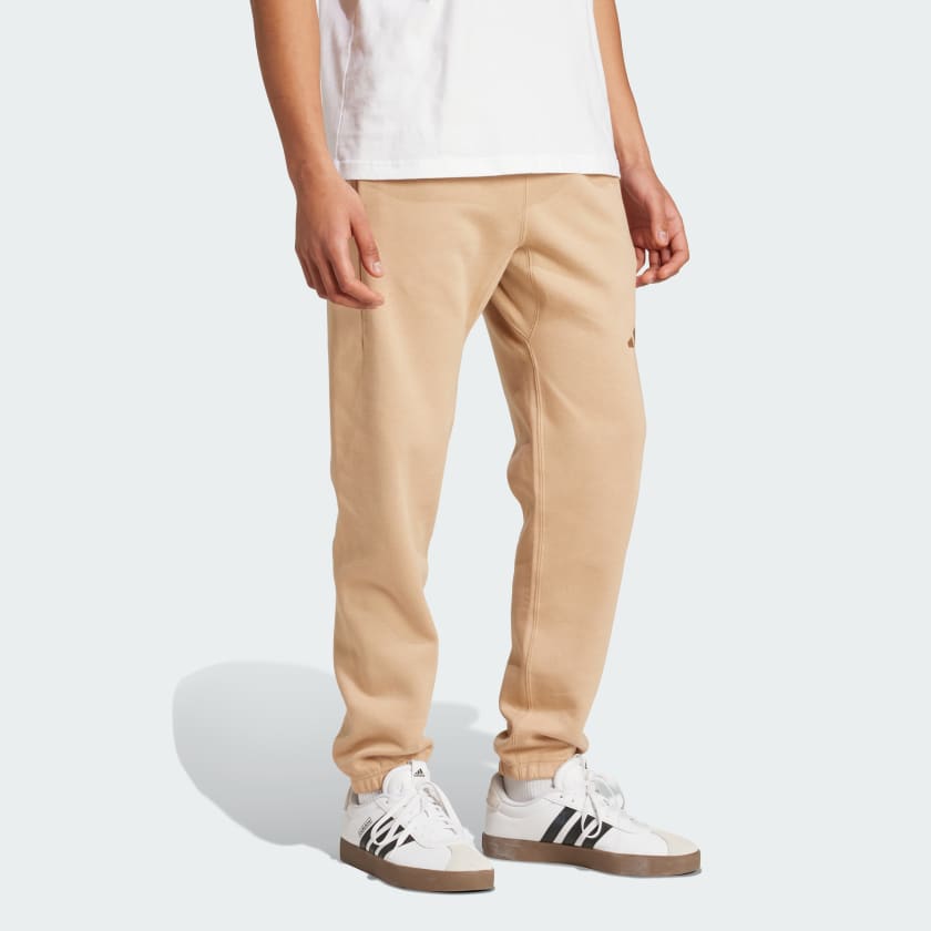 adidas men ALL SZN Fleece Regular Tapered Pants