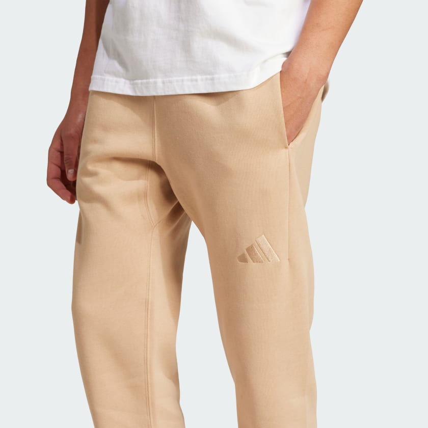 adidas men ALL SZN Fleece Regular Tapered Pants