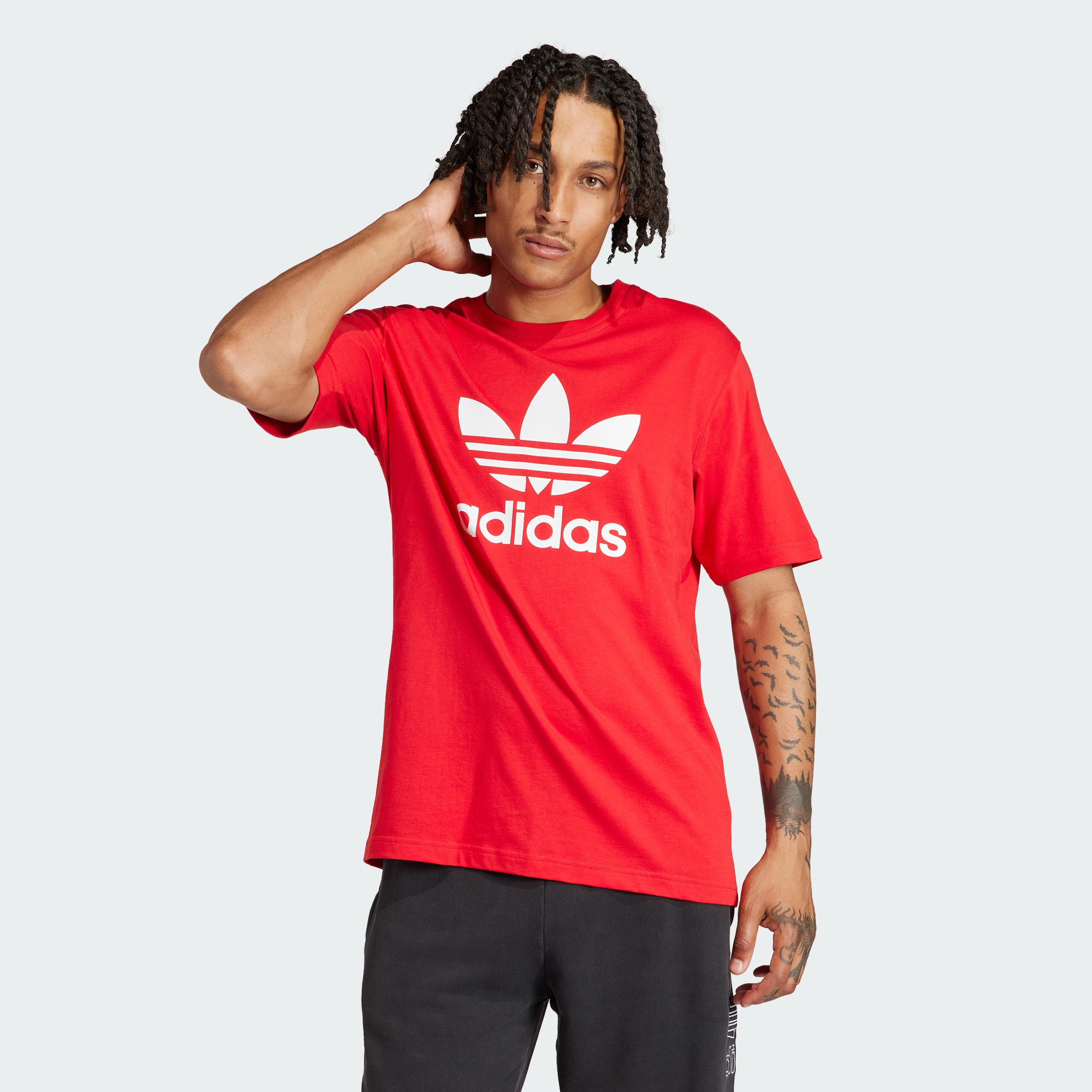 adidas men Adicolor Trefoil Tee