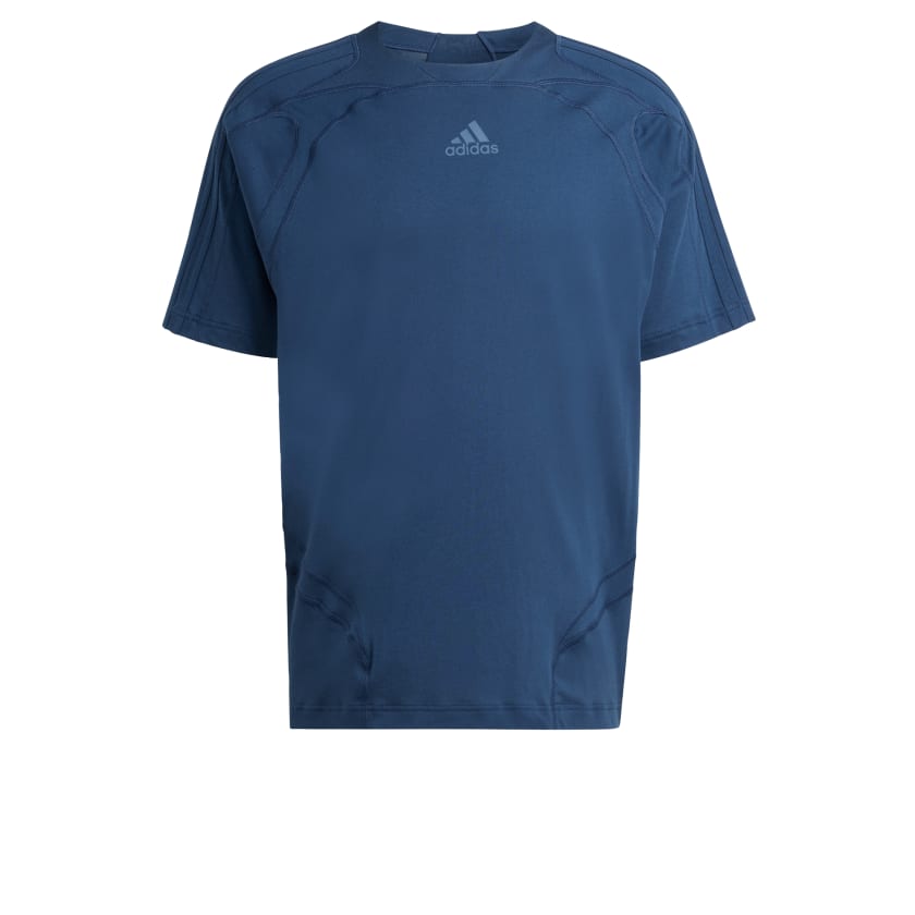 Talla M Color Azul adidas men CUTLINE REGULAR TEE