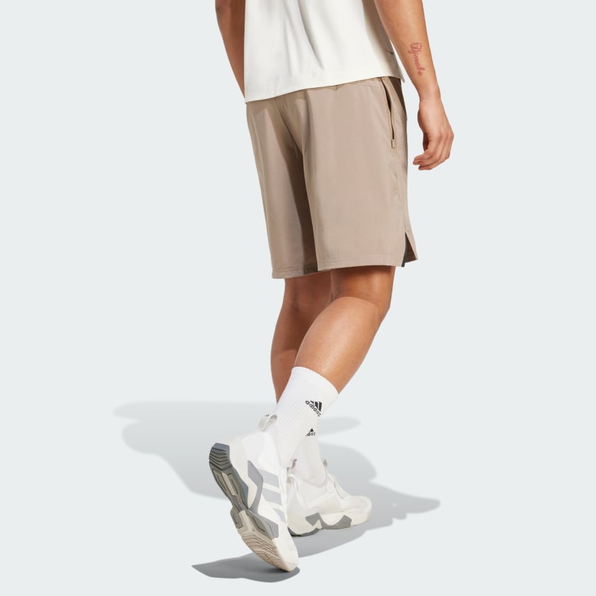 Talla: M7, COLOR MARRON TALLA M7 adidas men Designed for Training Workout Shorts