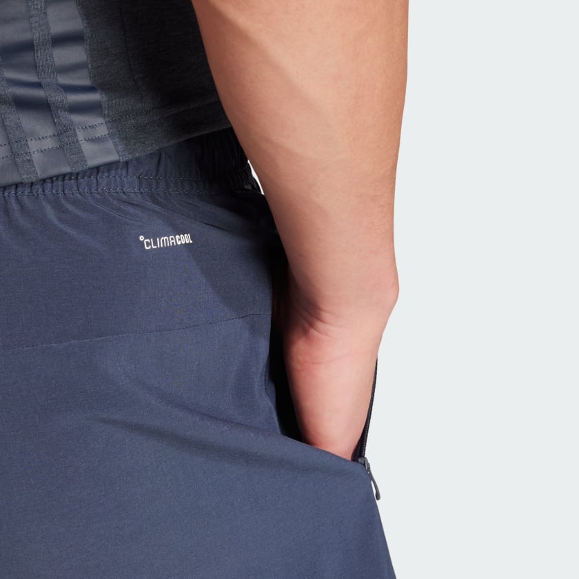 Talla: M7, COLOR SILVER TALLA M7 adidas men Designed for Training 3 Stripes Shorts