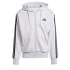 adidas men Essentials 3 Stripes Fleece Hoodie