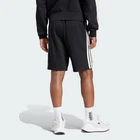 adidas men Essentials 3 Stripes Fleece Shorts