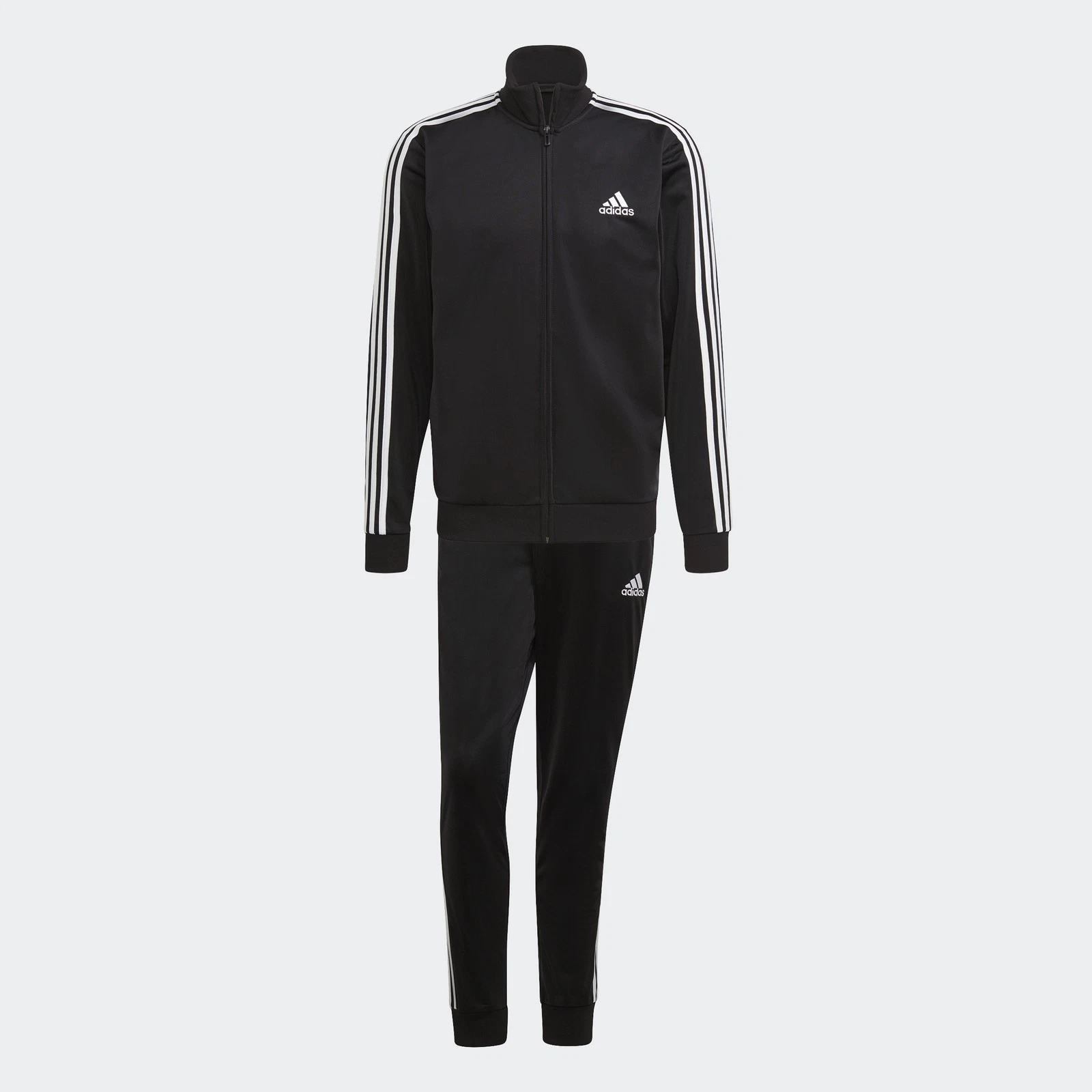 adidas men Essentials 3 Stripes Track Suit