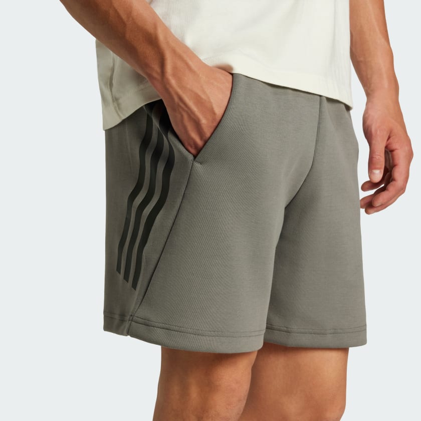 adidas men Future Icons 3 Stripes Shorts