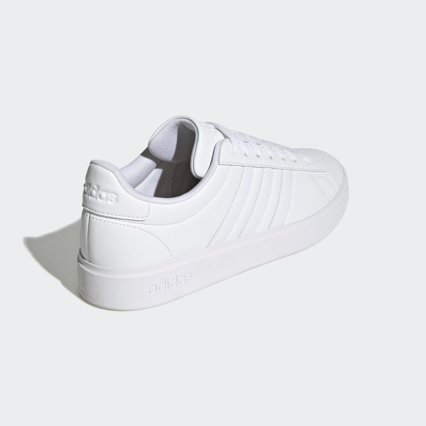 Talla 9,5  Color Blanco Nube / Verde Colegial / Núcleo Wh adidas men Grand Court Shoes