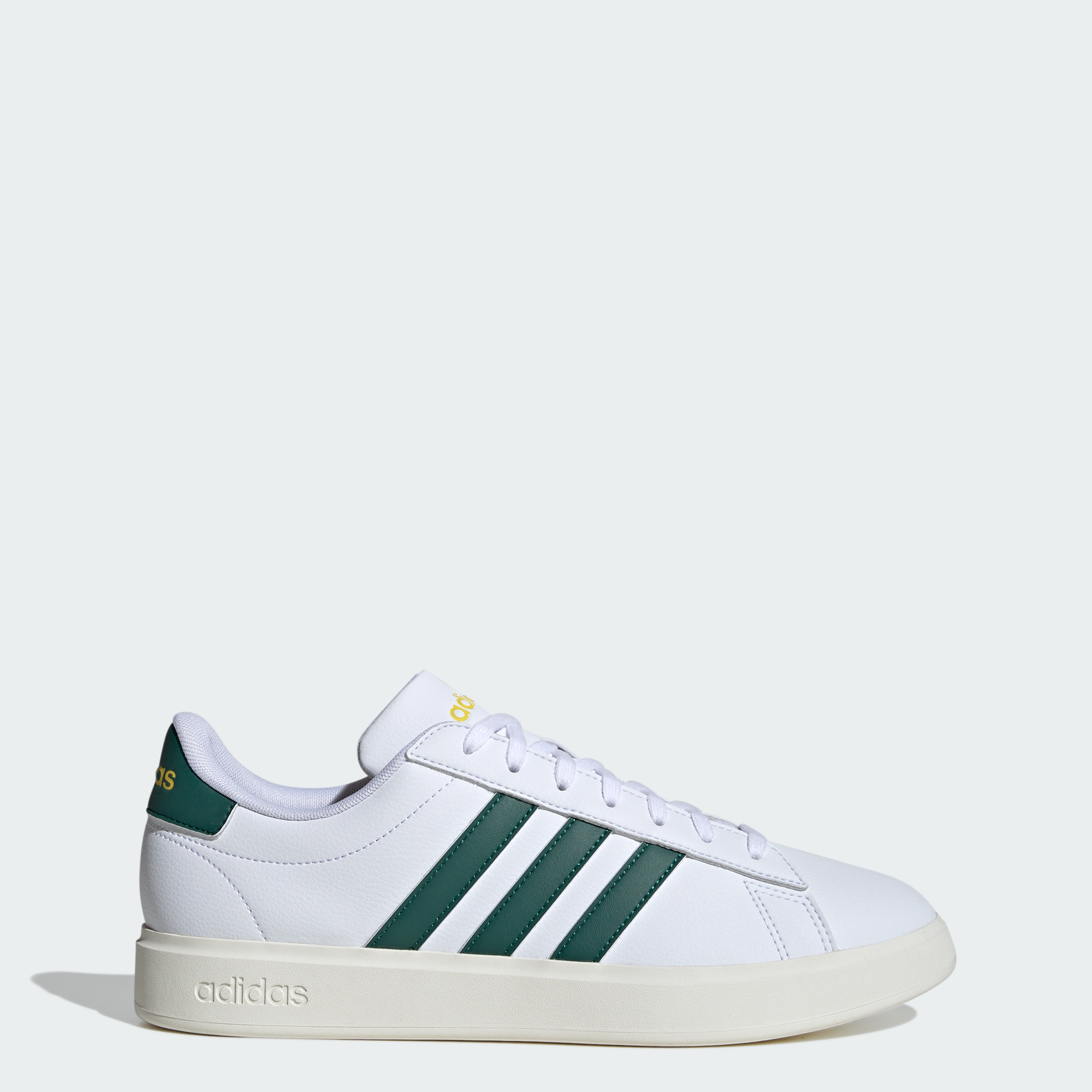 Talla 9,5  Color Blanco Nube / Verde Colegial / Núcleo Wh adidas men Grand Court Shoes