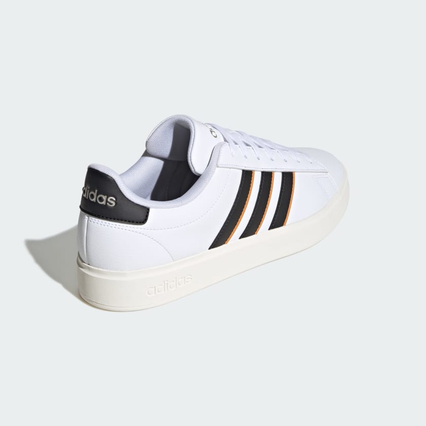 Talla 9,5  Color Blanco Nube / Verde Colegial / Núcleo Wh adidas men Grand Court Shoes