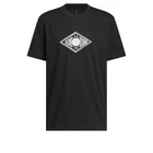 Talla M Color Black adidas men LA Vibes Graphic T Shirt