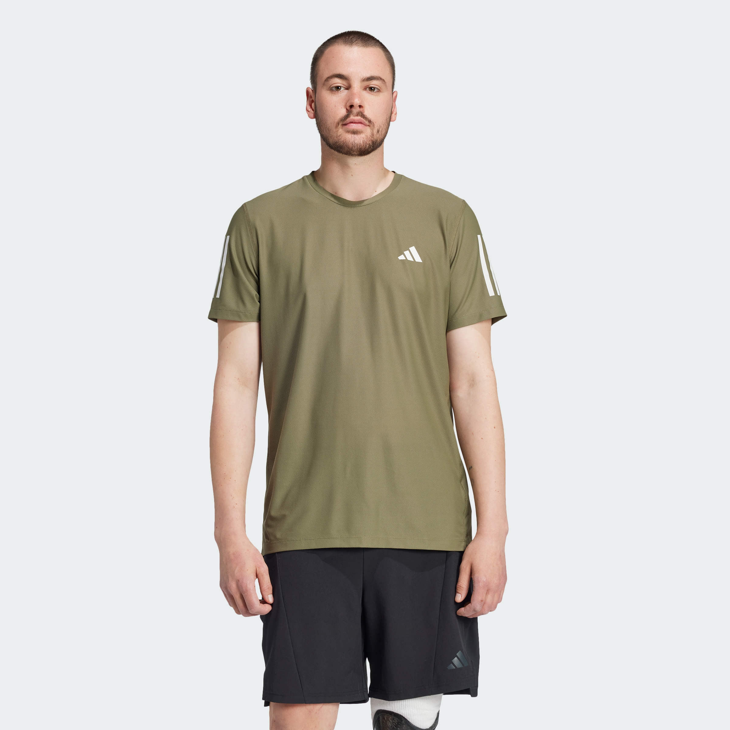 adidas men Own the Run Tee