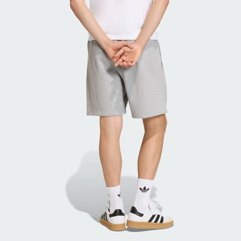adidas men TREFOIL ESSENTIALS 7 inch FLEECE SHORTS