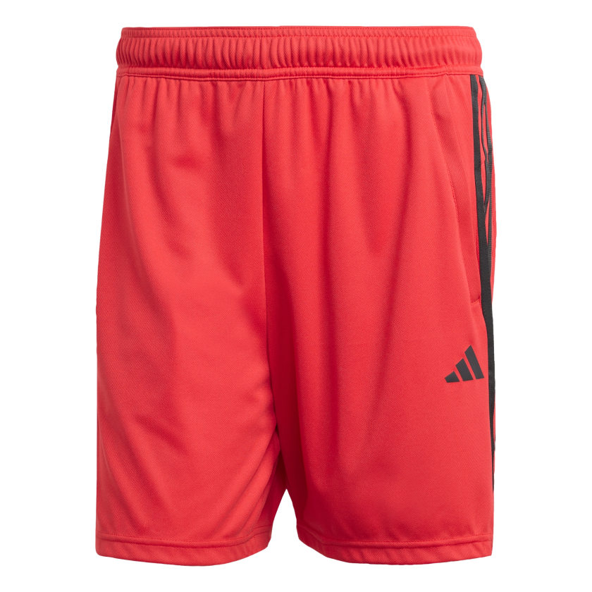 adidas men Train Essentials Piqué 3 Stripes Training Shorts