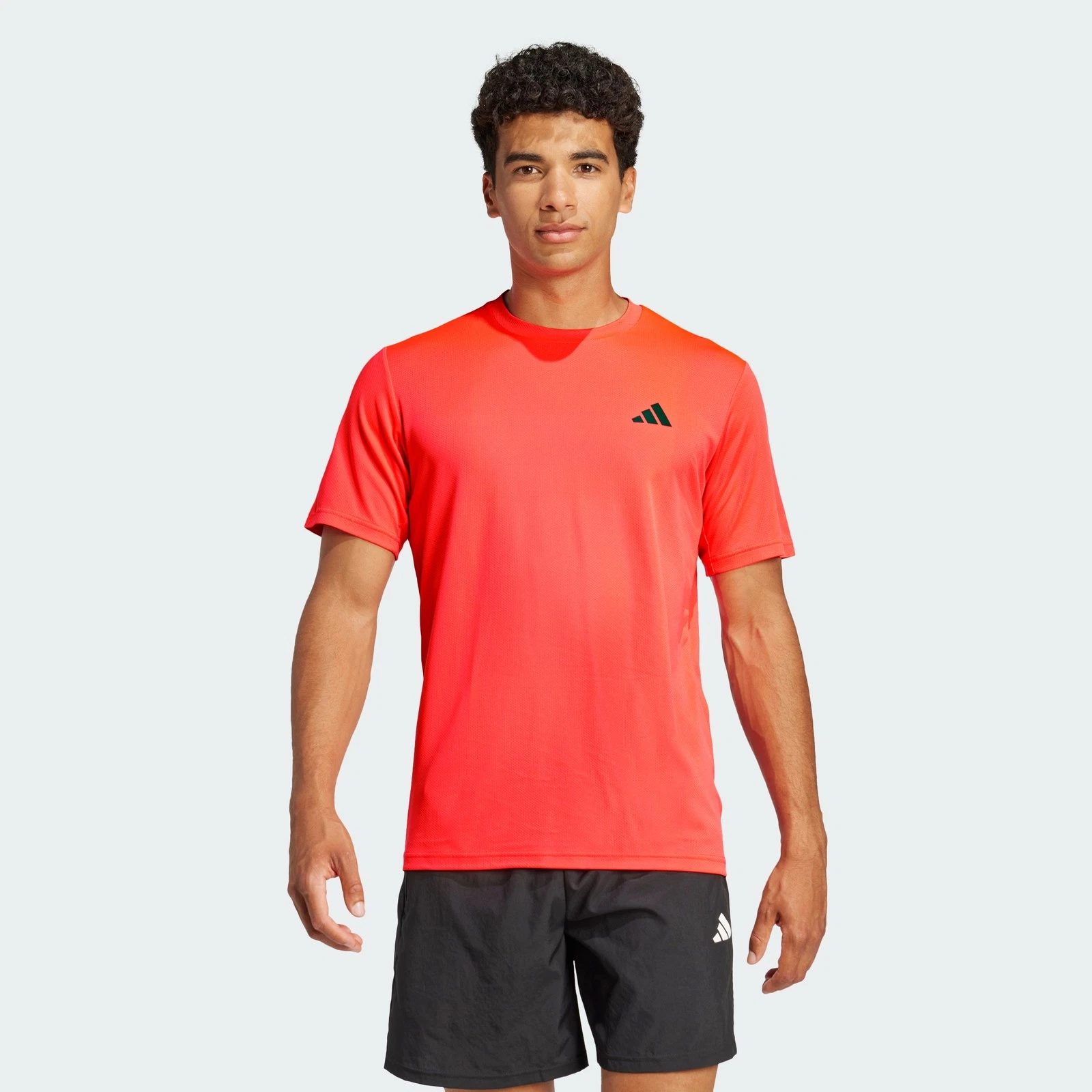 Talla M color Lime adidas men Train Essentials Training Tee