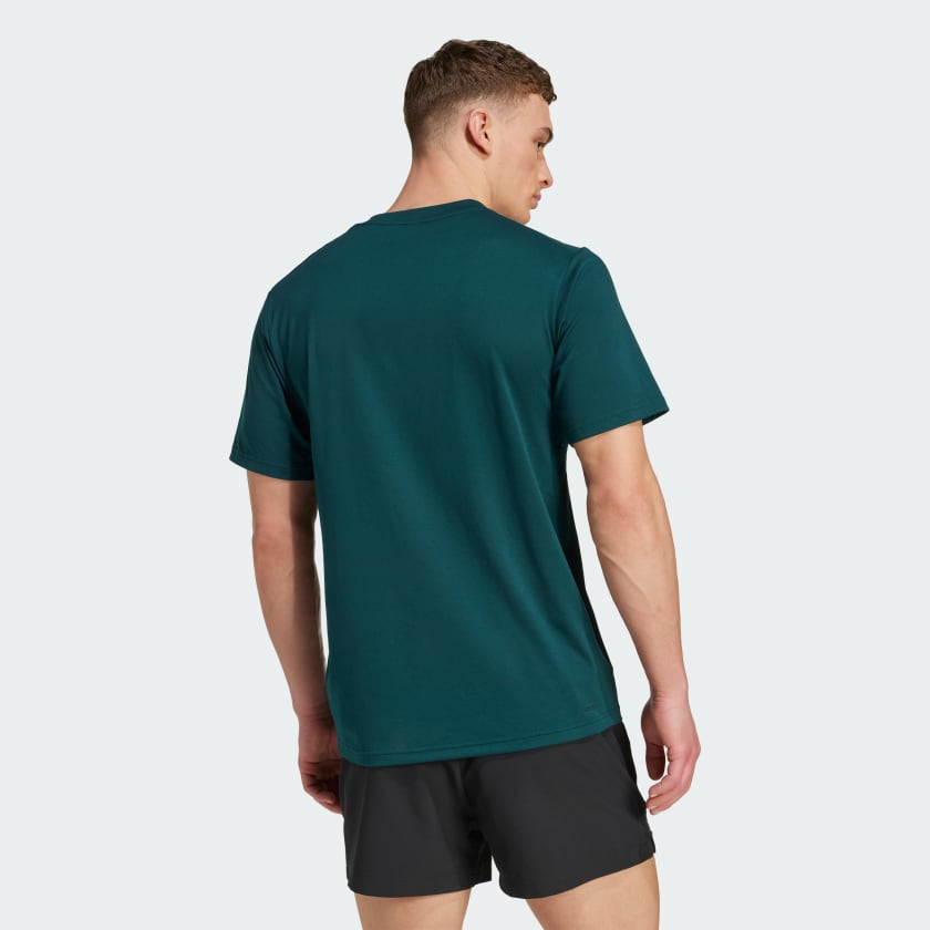 RUBI PURO  BLACK adidas men Train Essentials Feelready Training Tee