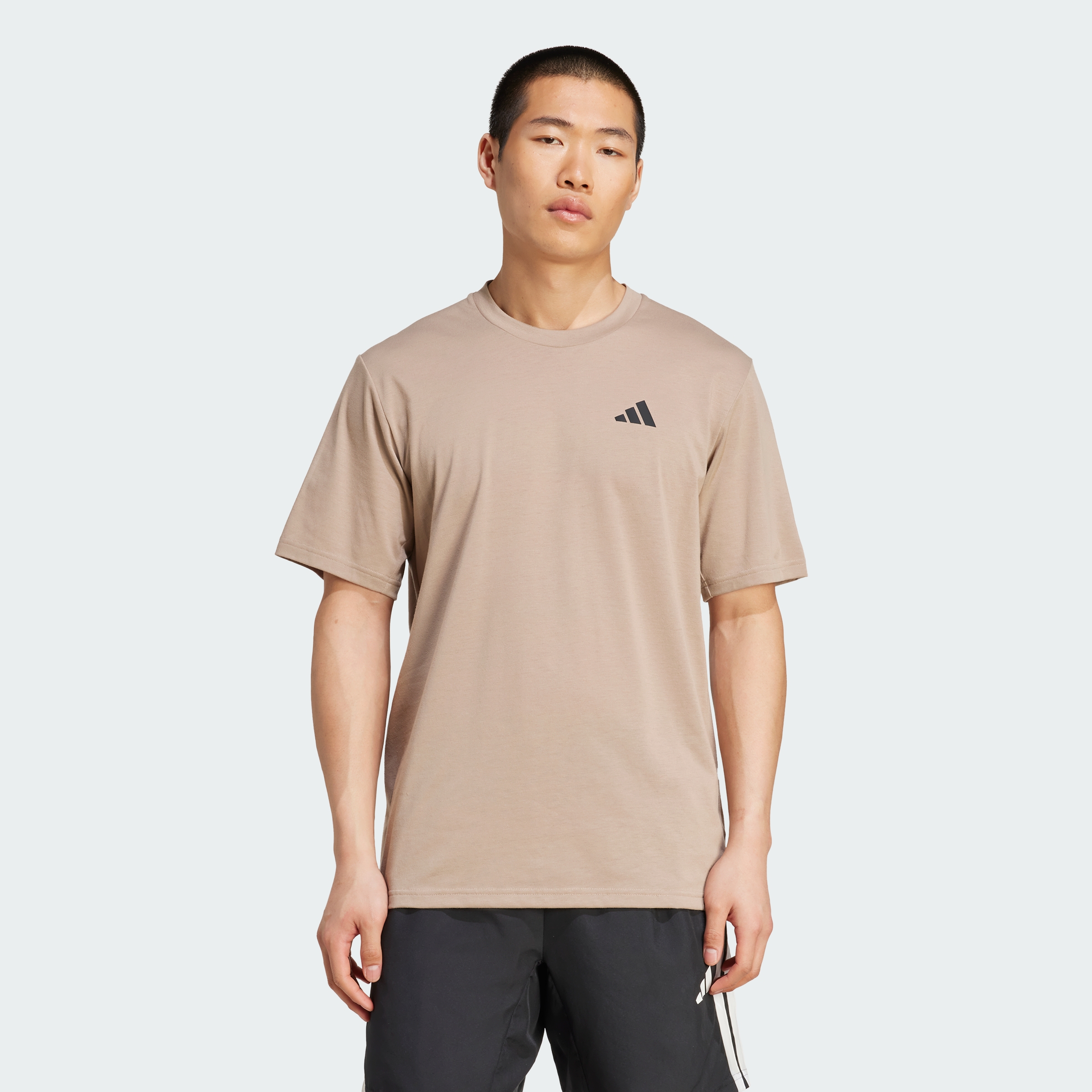 RUBI PURO  BLACK adidas men Train Essentials Feelready Training Tee