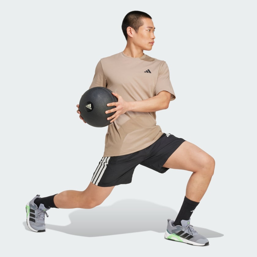 RUBI PURO  BLACK adidas men Train Essentials Feelready Training Tee