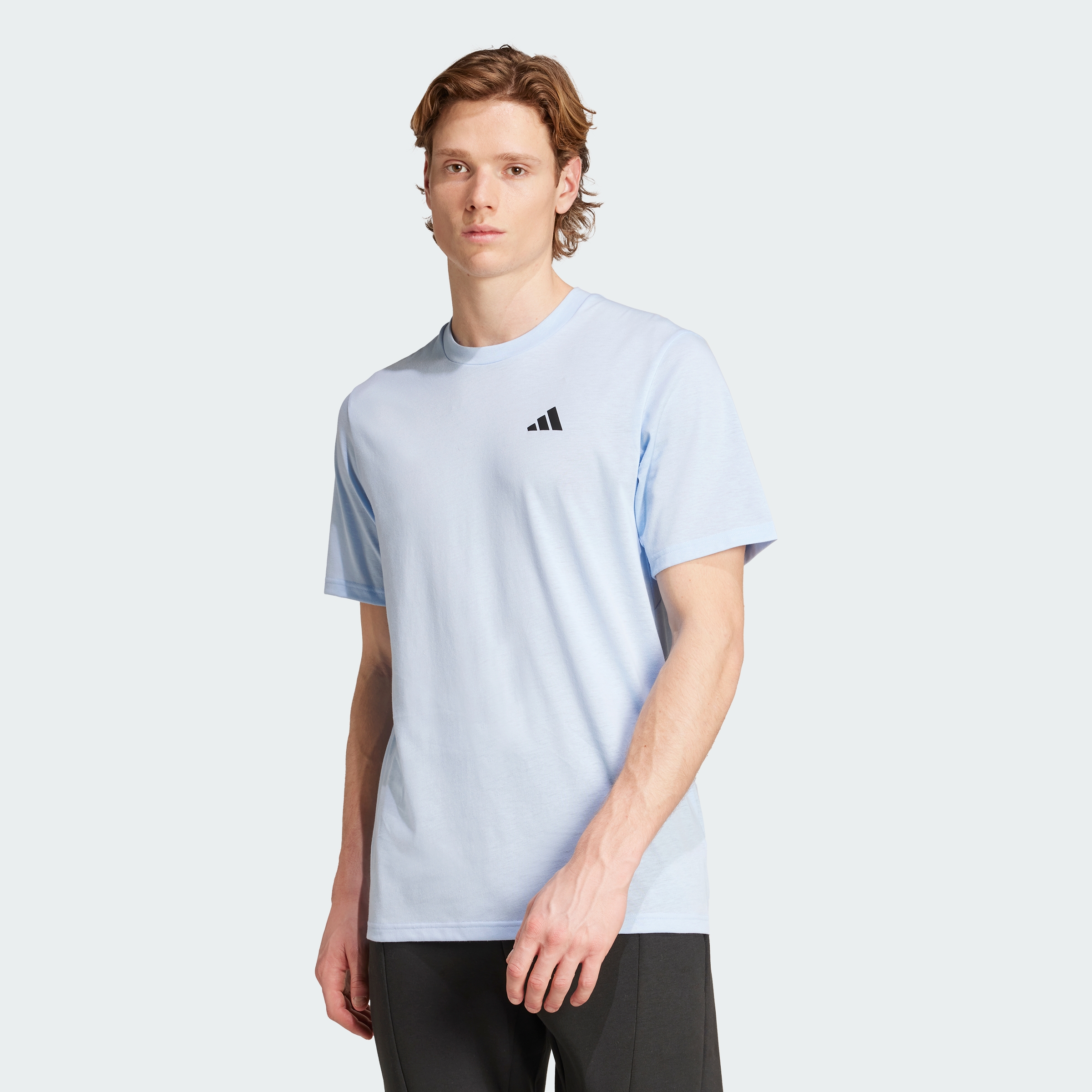 RUBI PURO  BLACK adidas men Train Essentials Feelready Training Tee